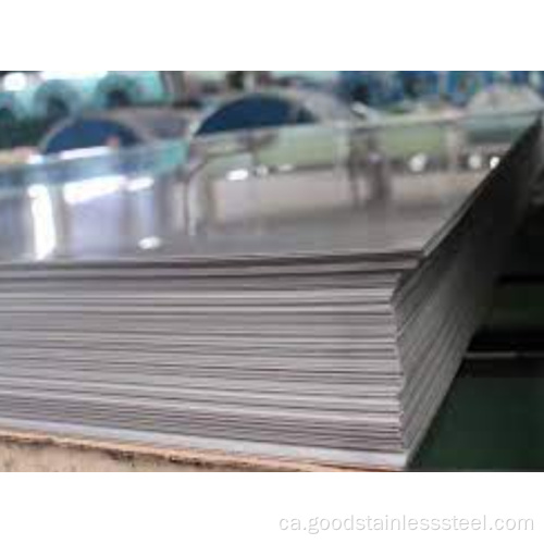 Xapa de placa d'acer inoxidable JIS